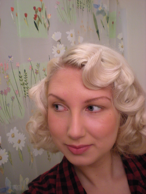 pin curls and finger waves cute and easy hairstyles for short hair